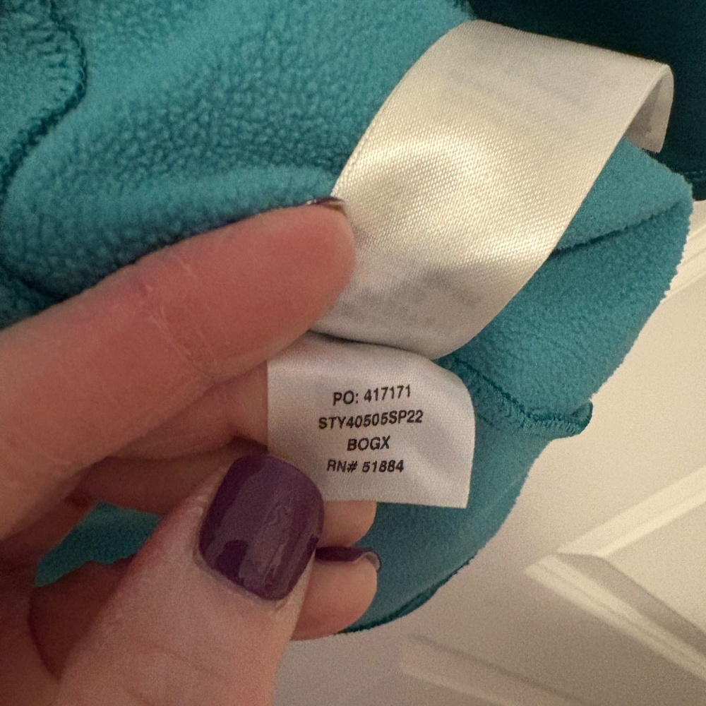 Patagonia R1 daily zip neck size medium green - Picture 4 of 4